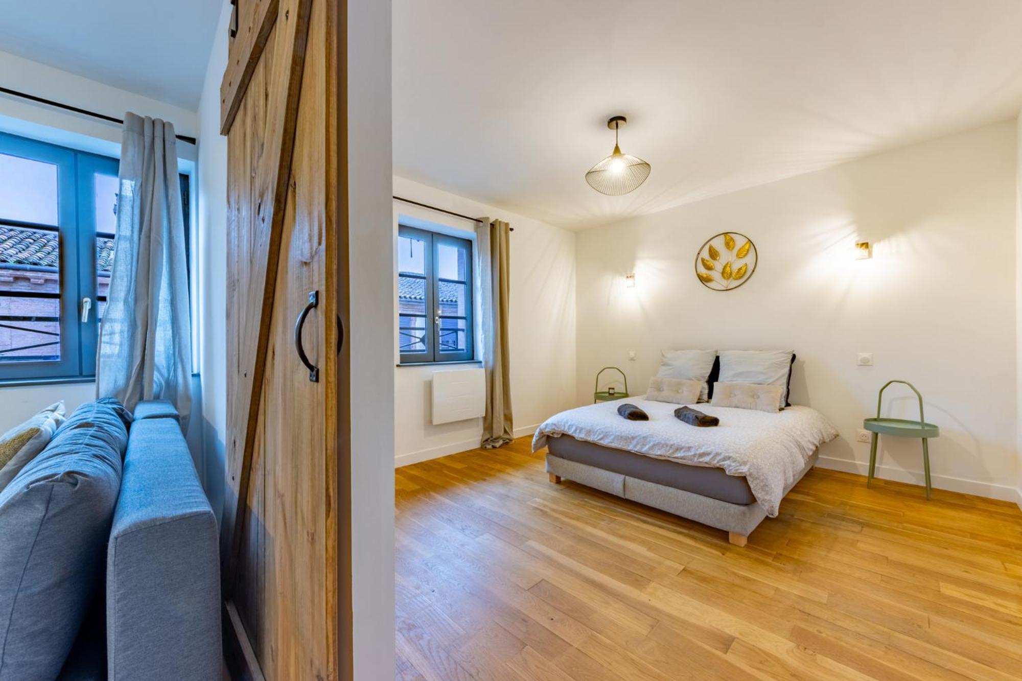 Le Beau Briand Proche Gare Parking Facile Apartment มงโตบ็อง ภายนอก รูปภาพ